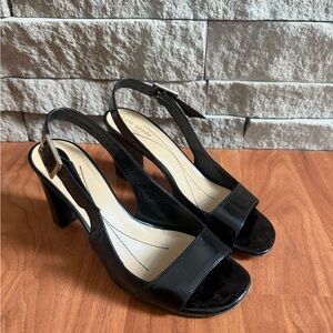 Kate Spade Black Slingback Heels